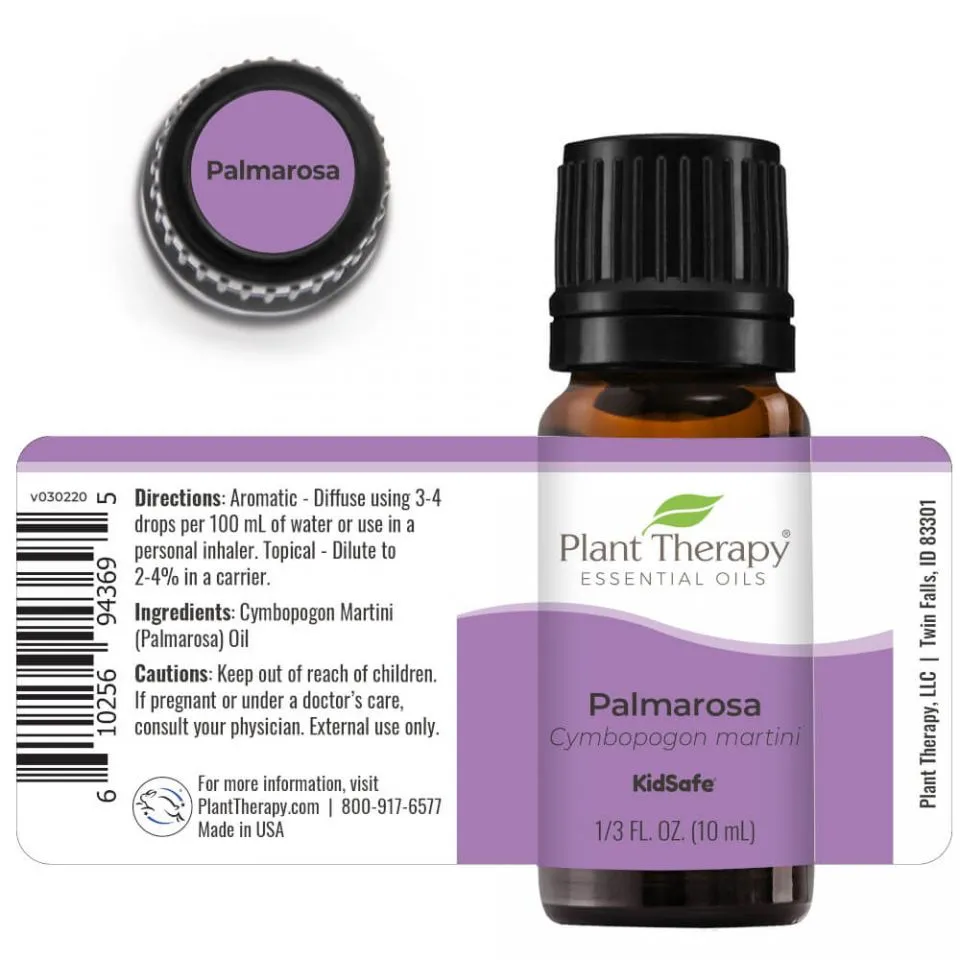 Plant Therapy Palmarosa Essential Oil