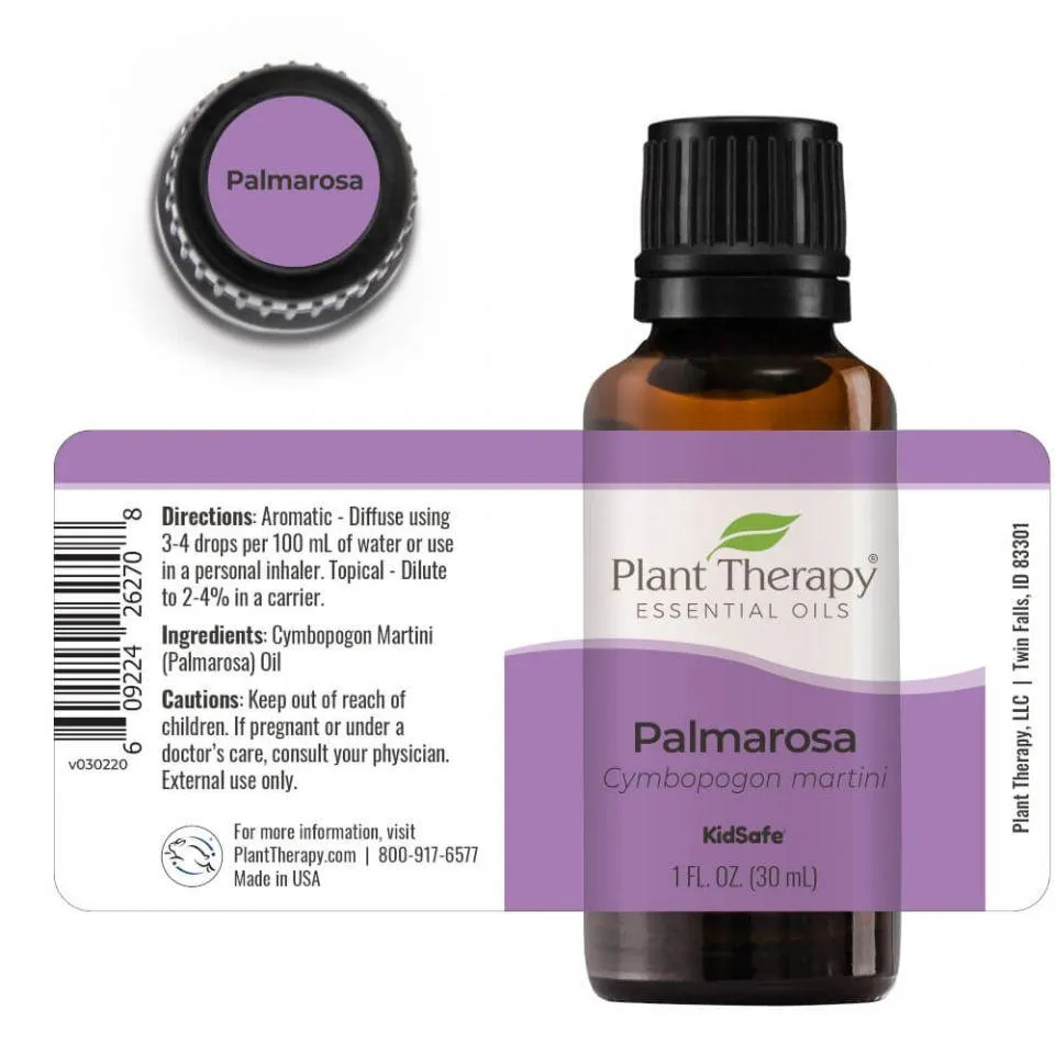 Plant Therapy Palmarosa Essential Oil