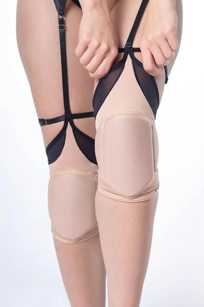 Queen Classic Kneepads - Latte Fire | Buy Now