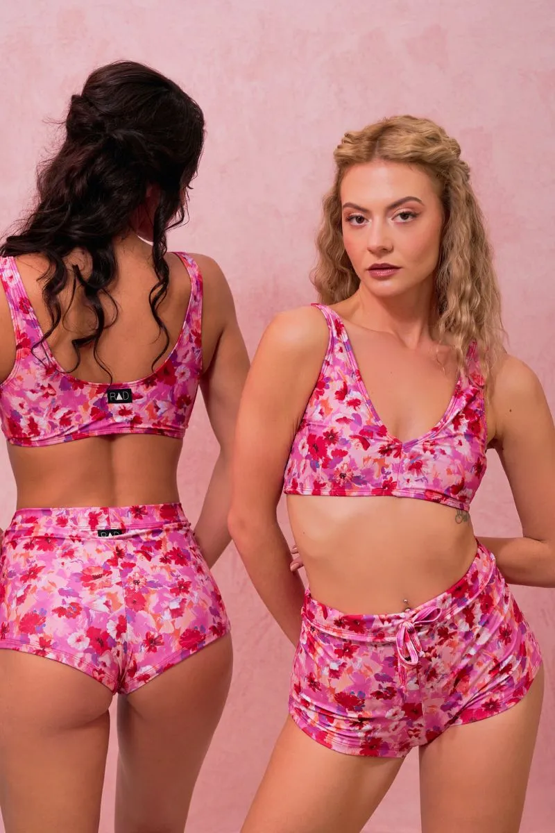 RAD Paradiso Fortuna Top - Pink Floral