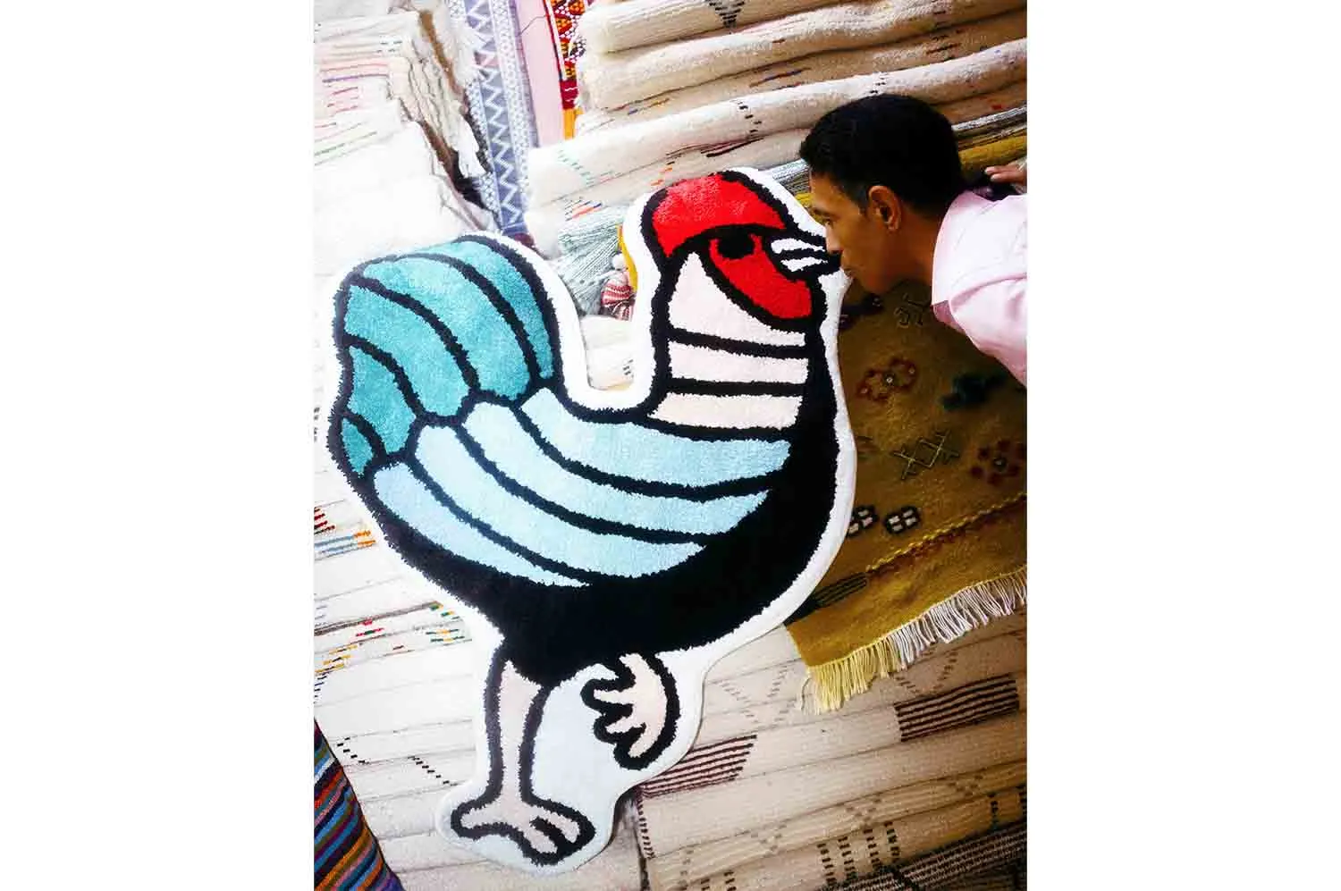 Rooster Rug