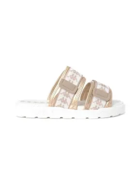 Sandalias Kappa Aster Blanco Para Mujer