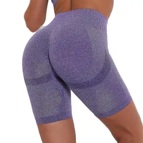 Seamless Sports Shorts for Women High Waist Yoga Short Fitness Slim Gym Leggings