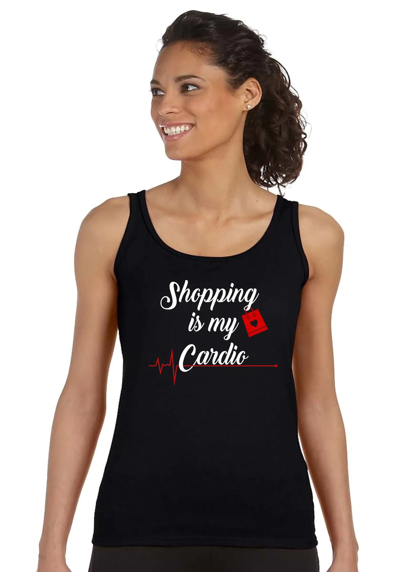 Shopping Is My Cardio Tank Top