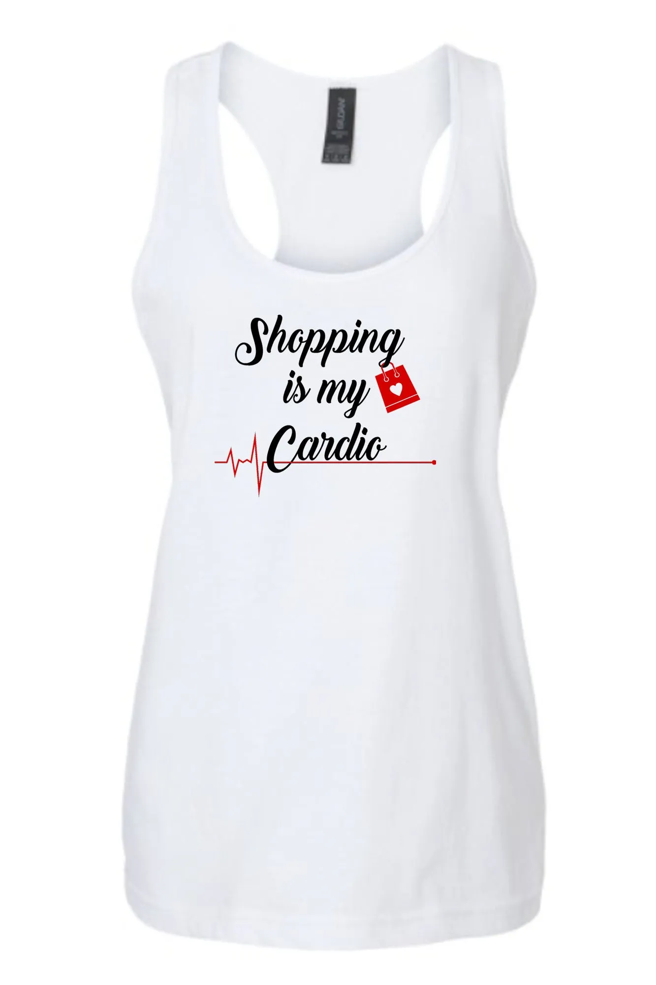 Shopping Is My Cardio Tank Top