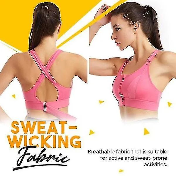 Ultra Fit Shockproof Sports Bra Comfortable Women Sports Bra Support Workout Yoga Activewear KR