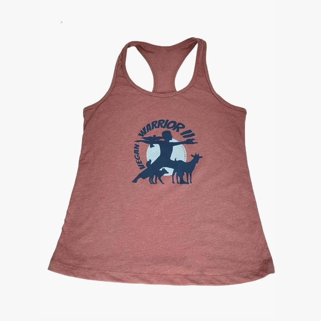 Vegan Women's Tank Top - Warrior 2