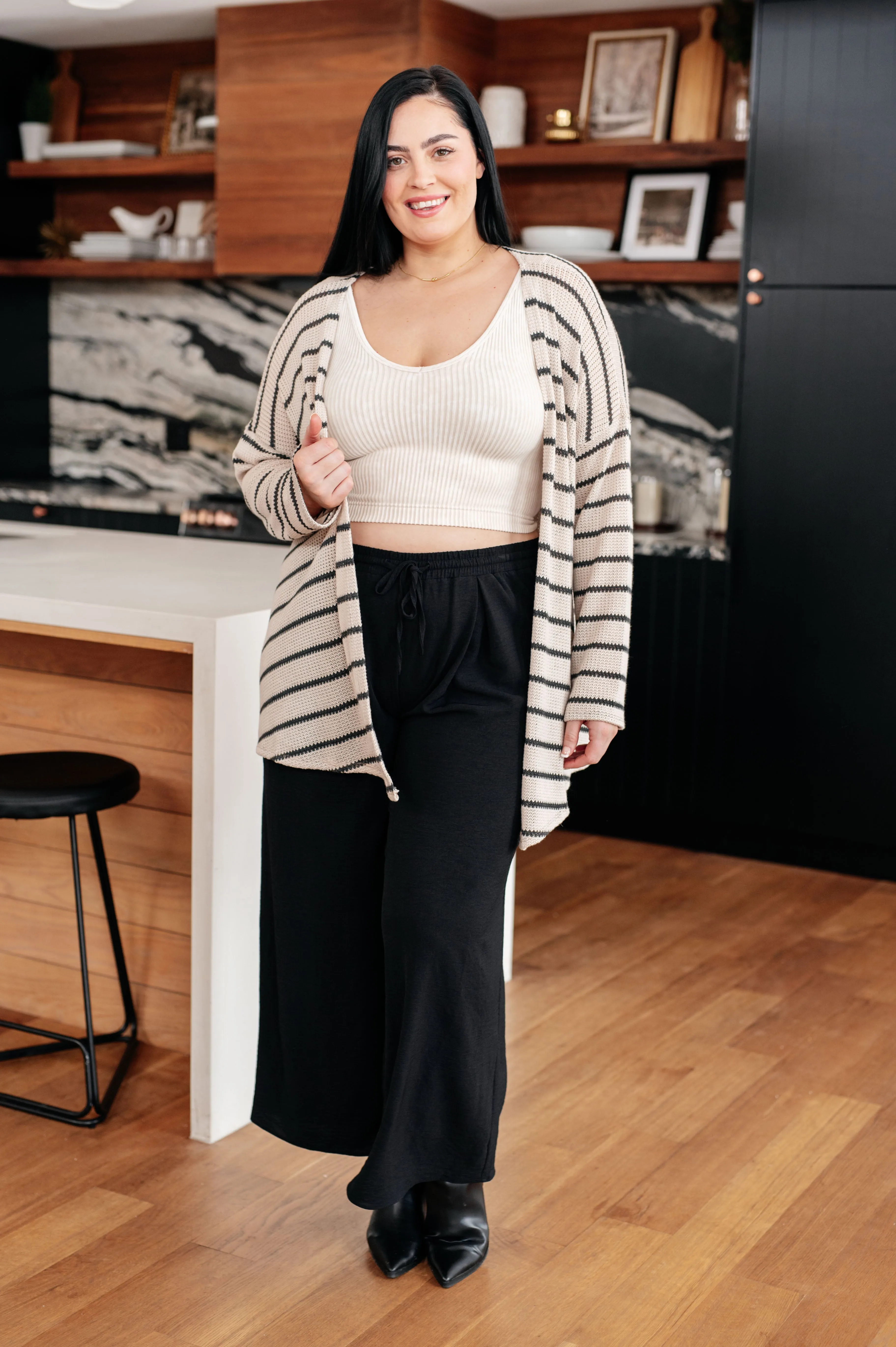 Weekend Adventure Striped Longline Cardigan - Buy Now