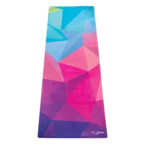 Yoga Mat with Combination of Geo Patterns