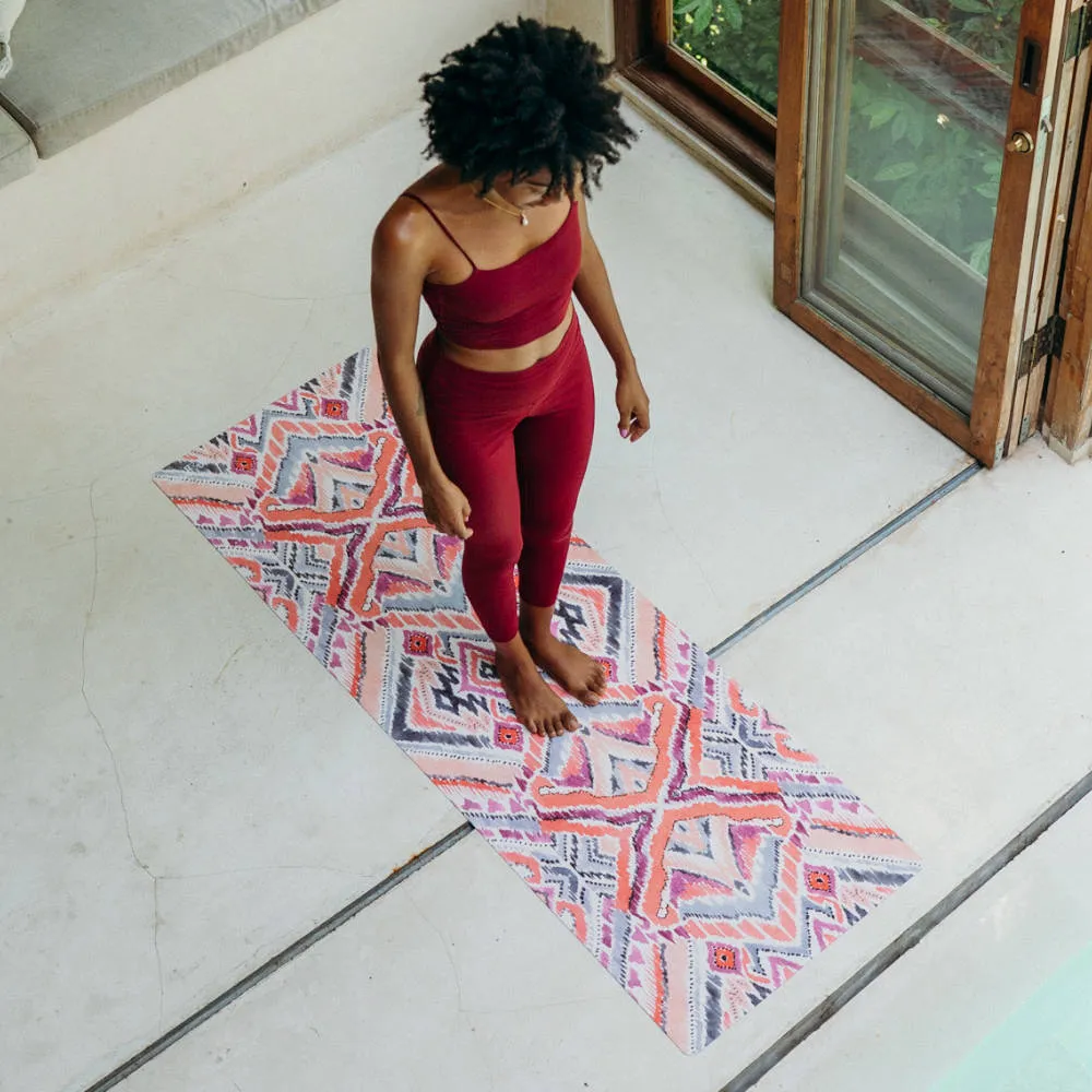 Yoga Mat with Integrated Towel