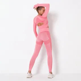 Yoga Sports Outfit Set Athletic Wear Set